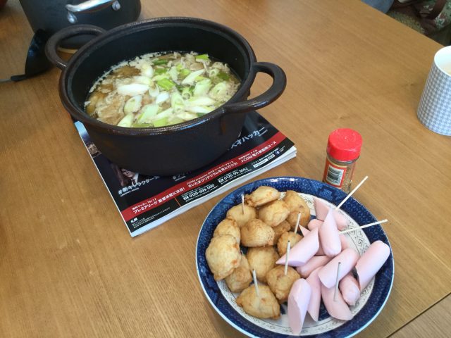 揚げカマ＆魚肉ソーセージ